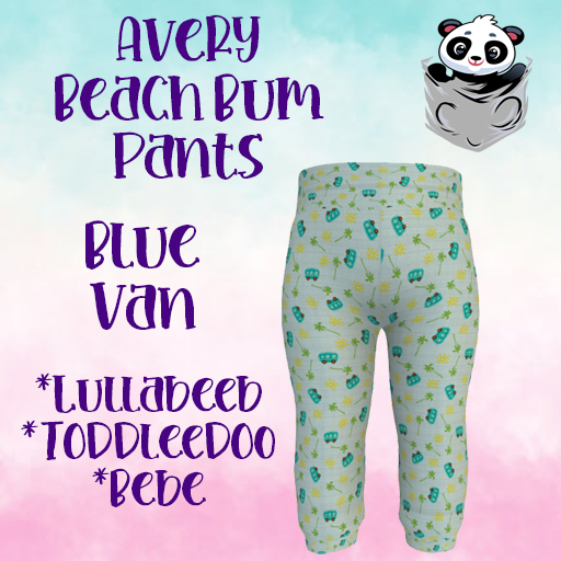 Avery Beach Blue van pants