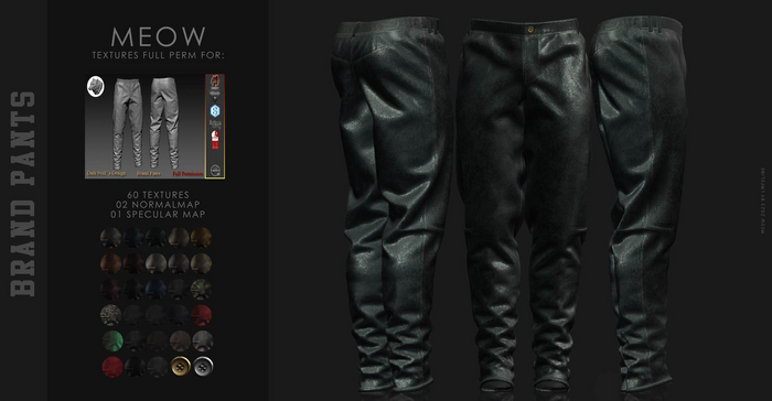 SUPER PACK - Textures Meow for Brand_Pants_Full_Perm