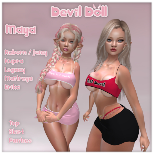 *Devil Doll* Maya Property Of Daddy