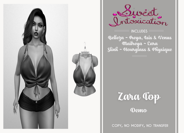 ::Sweet Intoxication:: Zara Top - DEMO