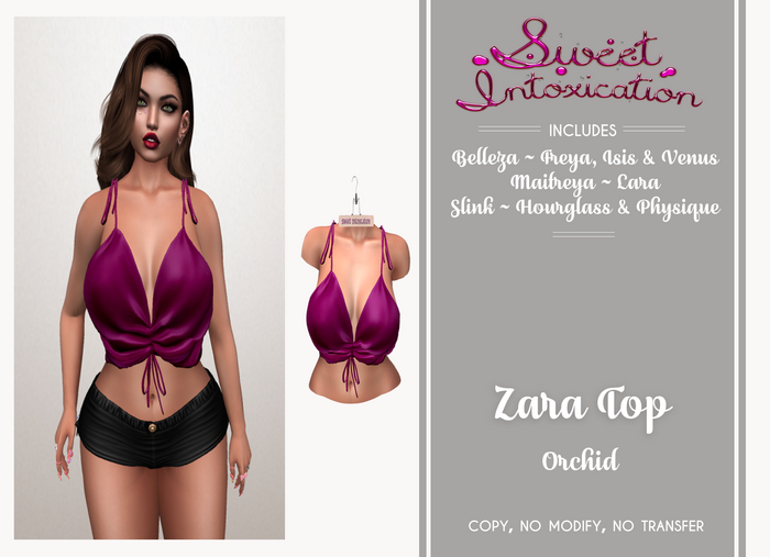 ::Sweet Intoxication:: Zara Top - Orchid