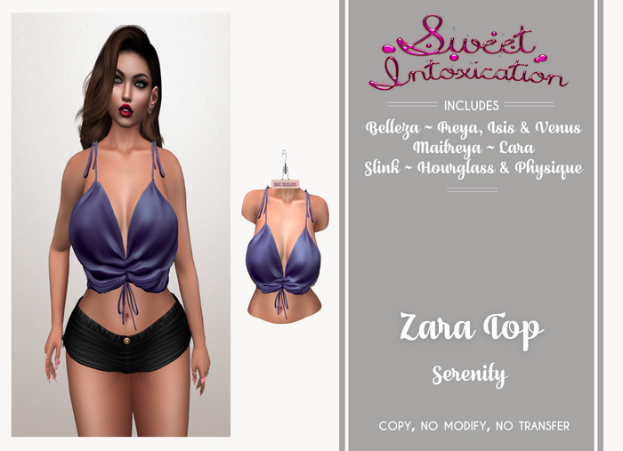 ::Sweet Intoxication:: Zara Top - Serenity