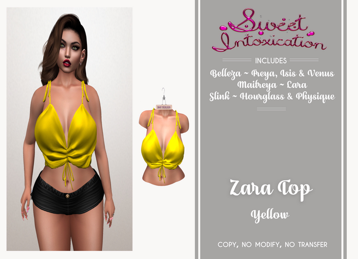 ::Sweet Intoxication:: Zara Top - Yellow