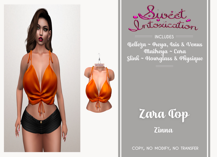 ::Sweet Intoxication:: Zara Top - Zinnia
