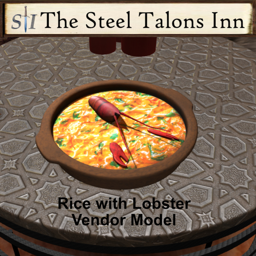 Lobster With Rice Model Vendor