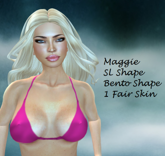 Realistic Skin Maggie Demo