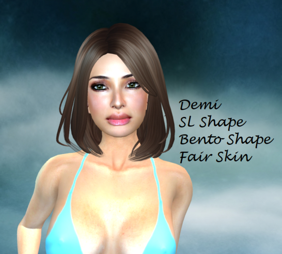 Realistic Skins and Shape Demi