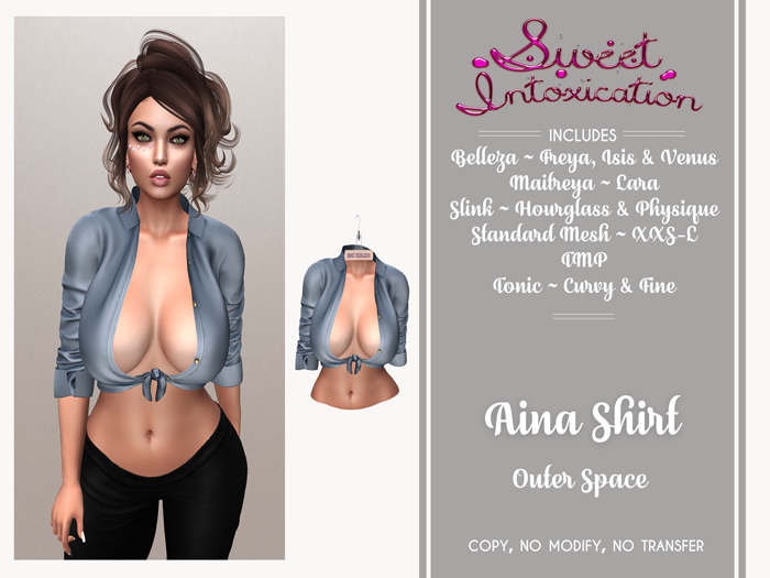 ::Sweet Intoxication:: Aina Shirt - Outer Space
