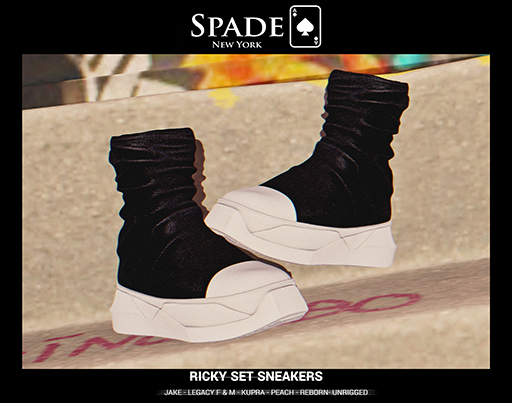 Spade: Ricky Set Sneakers (Fatpack)
