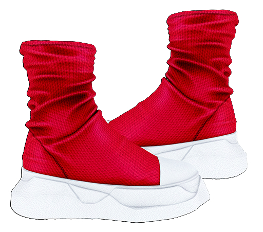 Spade: Ricky Set Sneakers (Red)