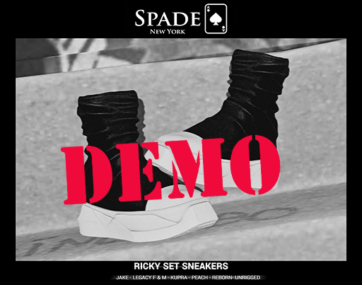 Spade: Ricky Set Sneakers (DEMO)