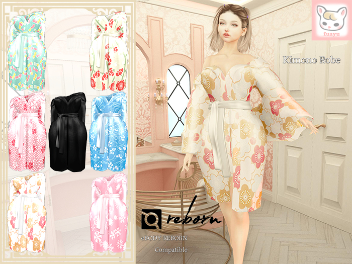 DEMO eBODY REBORN , fuayu Kimono Robe