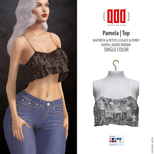 [ADD] Pamela Top - White