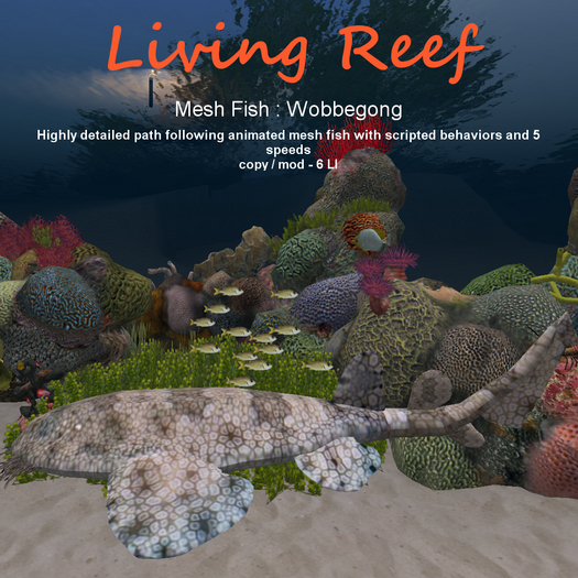 Inochi Reef : Mesh Fish - Wobbegong