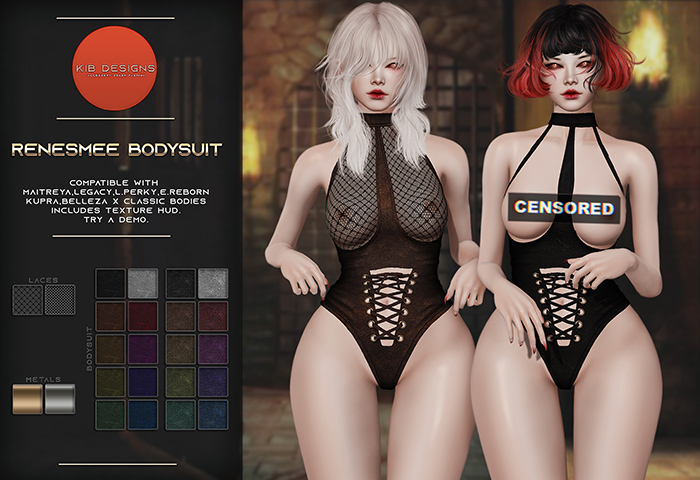 KiB Designs - Renesmee Bodysuit DEMO