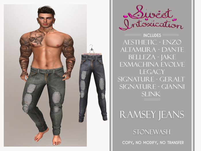 ::Sweet Intoxication:: Ramsey Jeans - Stonewash