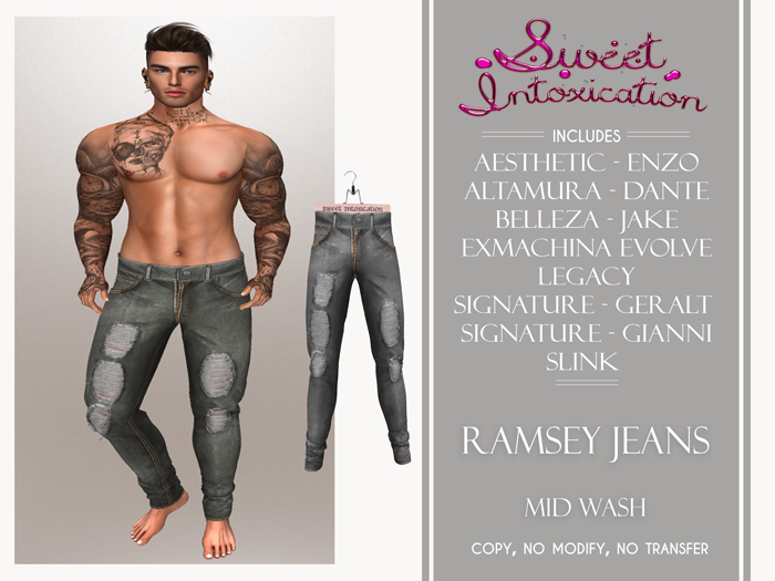 ::Sweet Intoxication:: Ramsey Jeans - Mid Wash