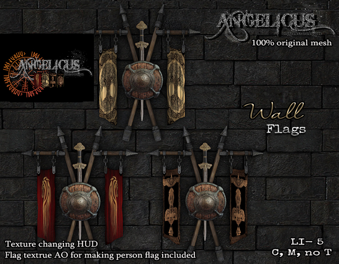 :ANGELICUS: -Wall flags- 