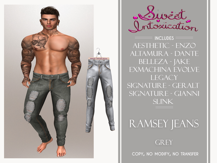 ::Sweet Intoxication:: Ramsey Jeans - Grey