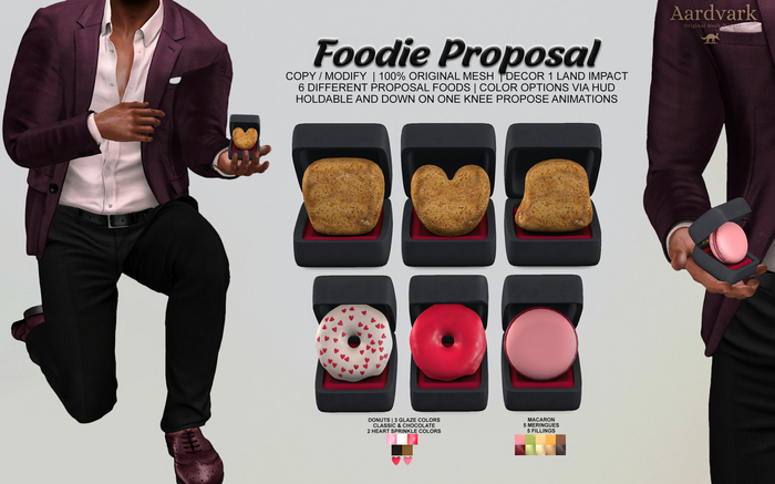 Aardvark : Foodie Proposal -  Square Nugget 