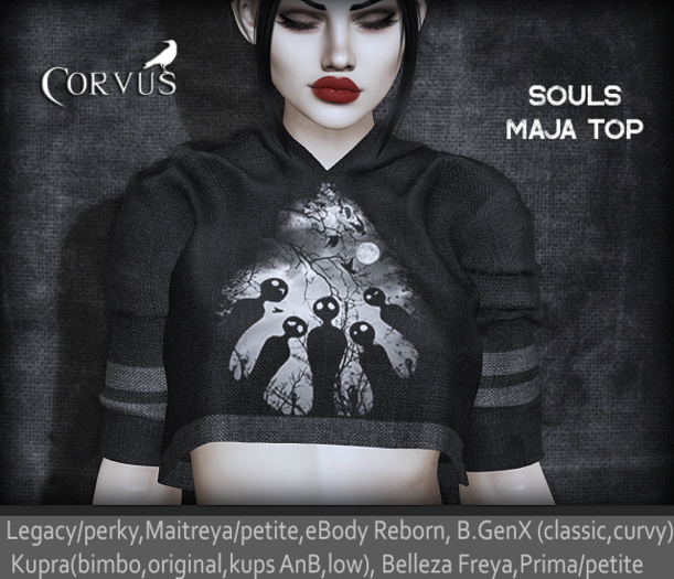 Corvus : Souls Maja Top