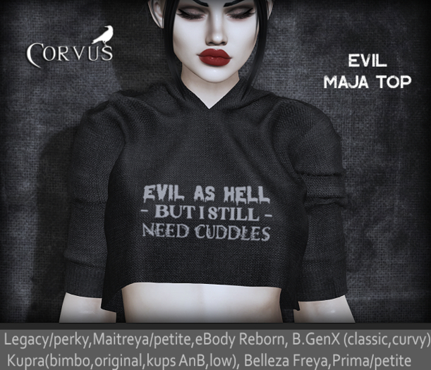 Corvus : Evil Maja Top