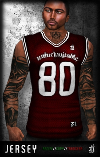 DEF! Jersey / Unfuckwitable / Red