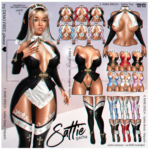 02.ERSCH - Sattie -LARA- Top RARE