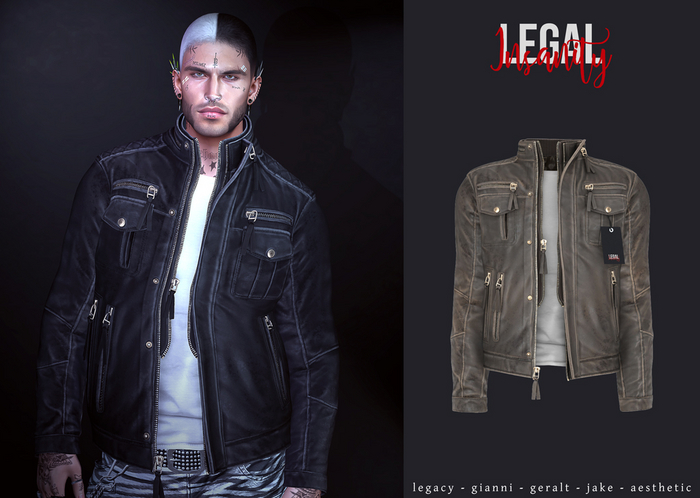 Legal Insanity - Blade leather jacket #8