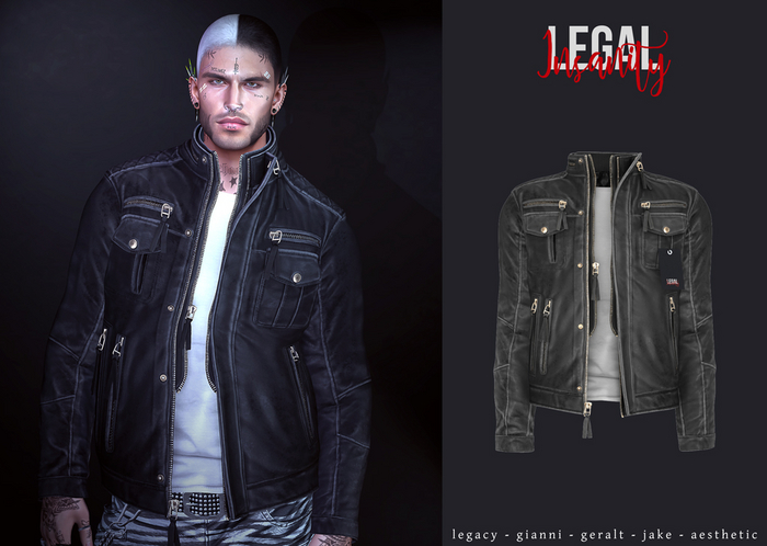 Legal Insanity - Blade leather jacket #10
