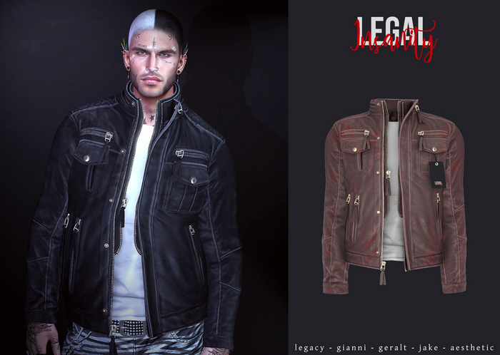 Legal Insanity - Blade leather jacket #12
