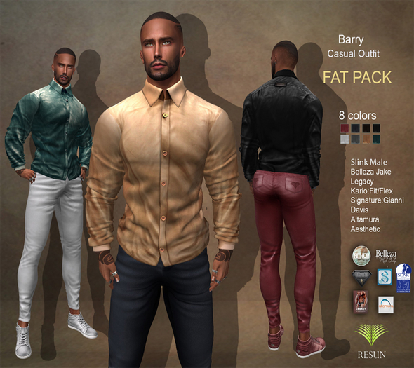 Res_Barry Outfit Fat Pack
