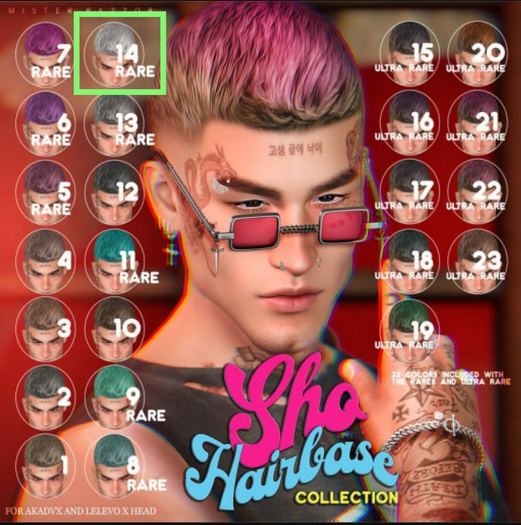 14. [MR] Sho Hairbase Collection RARE