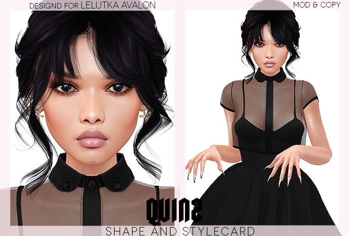 QUINZ - SHAPE AND STYLECARD WEDNESDAY