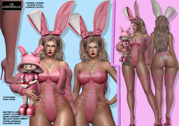 **CARMELA ZUMBA EASTER STYLE COMPLET OUTFIT**