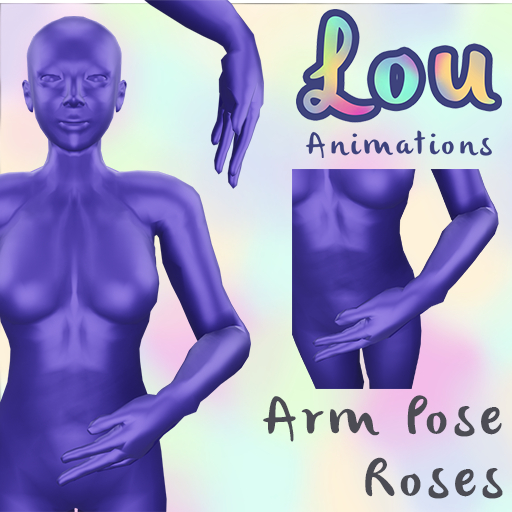 Arm Pose Hold Roses FULL PERM AO