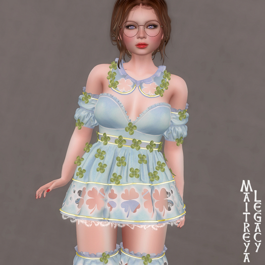 * Clover * Blue Outfit *