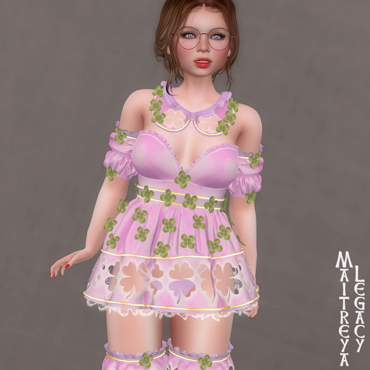 * Clover * Pink Outfit *
