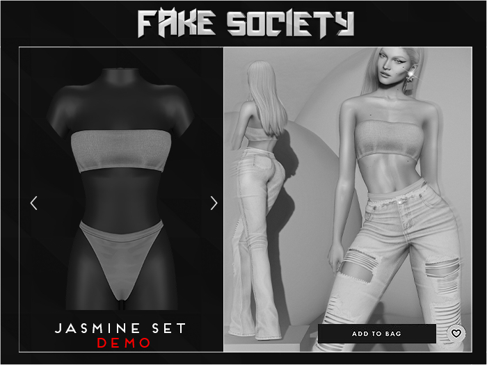 Fake Society x Jasmine Set / DEMO
