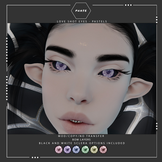 PHASE - Love Shot Eyes - Pastel