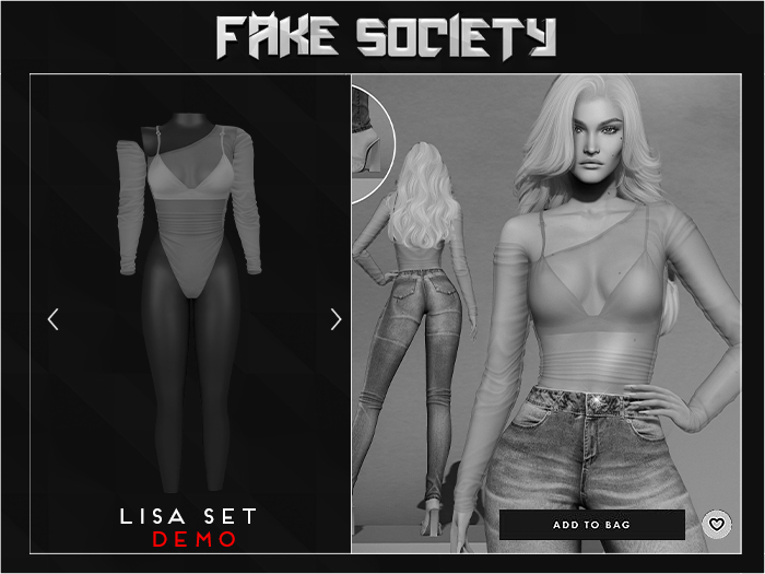 Fake Society x Lisa Set / DEMO