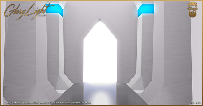 Glory Light Backdrop - The Bearded Guy