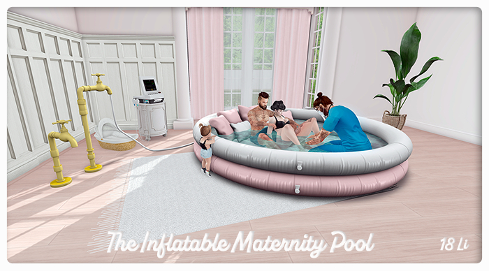 -The French Baby Closet- The Inflatable Maternity Pool - MyStory