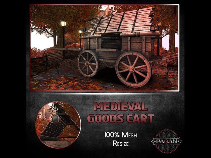 [Pagan]  Medieval Goods cart