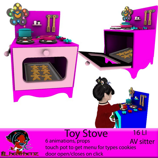 ~LH~Toy Stove G (BOX)