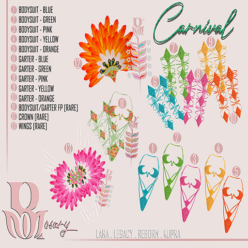 12. Rosary - Carnival Crown RARE