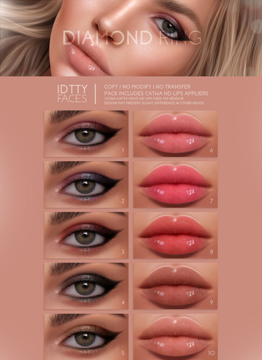 IDTTY FACES - CATWA DIAMOND RING COLLECTION