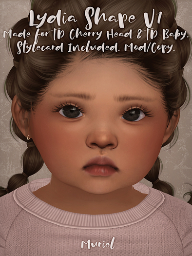 Muriel. Lydia Shape (V1)