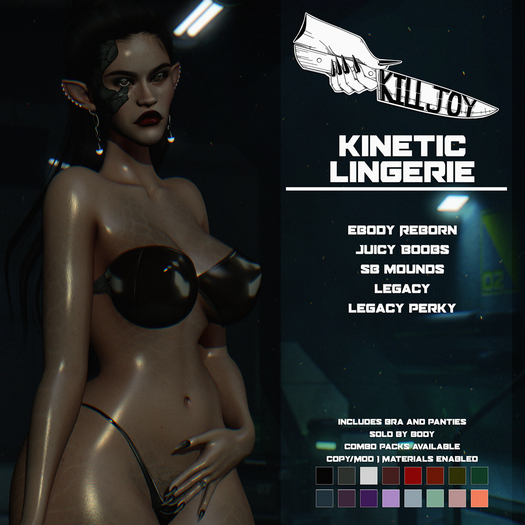 KILLJOY Kinetic Lingerie PERKY