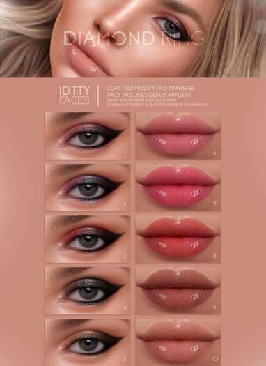 IDTTY FACES - GENUS DIAMOND RING COLLECTION